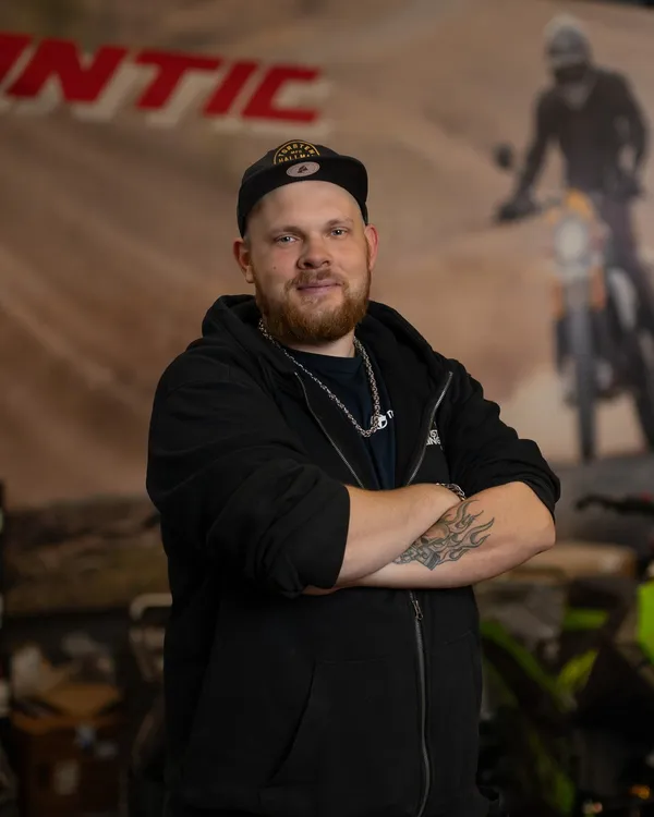 Johan Olsson på Nordqvist Racing